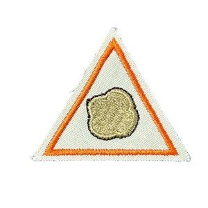 Try It Cookie Count Patch GSA Girl Scouts of America Brownie Girl Retired u